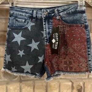 Crazy train women’s shorts